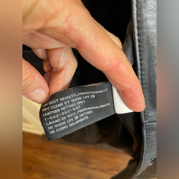 Vintage Jacqueline Ferrar Black Leather Women's trench Coat - Picture 13 of 16